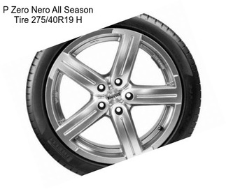 P Zero Nero All Season Tire 275/40R19 H