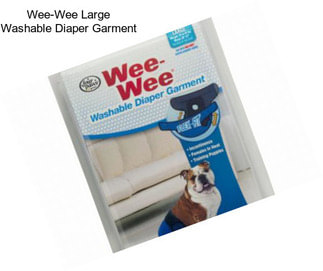 Wee-Wee Large Washable Diaper Garment