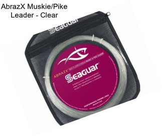 AbrazX Muskie/Pike Leader - Clear