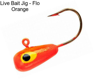 Live Bait Jig - Flo Orange