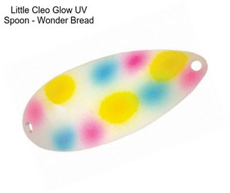 Little Cleo Glow UV Spoon - Wonder Bread