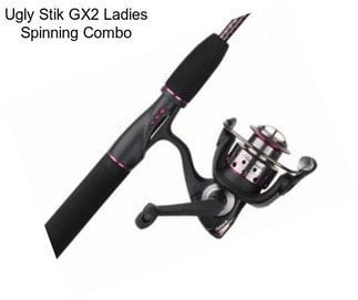 Ugly Stik GX2 Ladies Spinning Combo