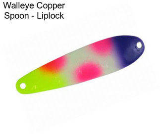 Walleye Copper Spoon - Liplock