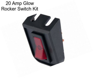 20 Amp Glow Rocker Switch Kit