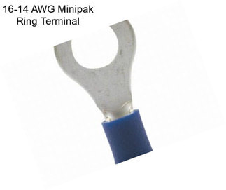 16-14 AWG Minipak Ring Terminal