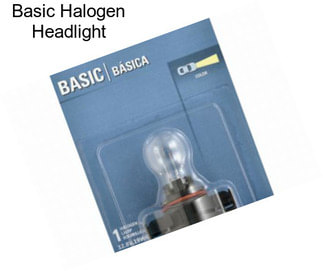 Basic Halogen Headlight