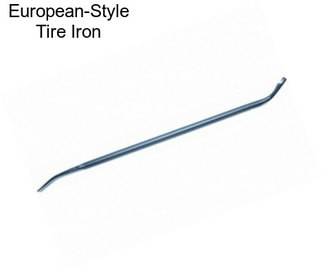 European-Style Tire Iron