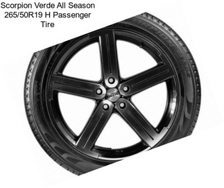 Scorpion Verde All Season 265/50R19 H Passenger Tire