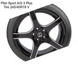 Pilot Sport A/S 3 Plus Tire 245/40R19 V