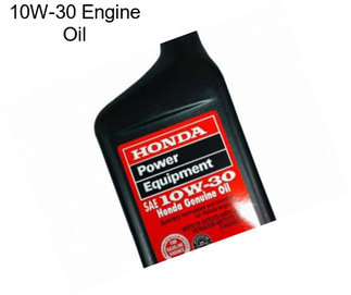 10W-30 Engine Oil