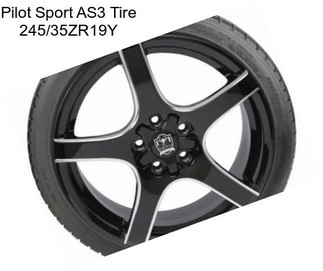 Pilot Sport AS3 Tire 245/35ZR19Y