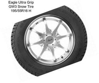 Eagle Ultra Grip GW3 Snow Tire 195/55R16 H