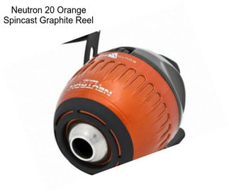 Neutron 20 Orange Spincast Graphite Reel