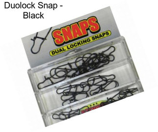 Duolock Snap - Black