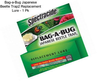 Bag-a-Bug Japanese Beetle Trap2 Replacement Lure - 1 Pk