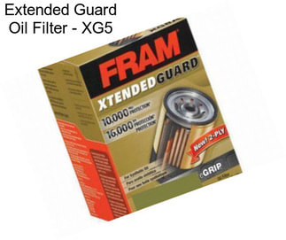 Extended Guard Oil Filter - XG5