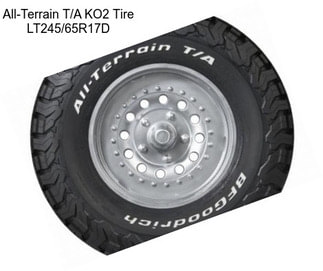 All-Terrain T/A KO2 Tire LT245/65R17D