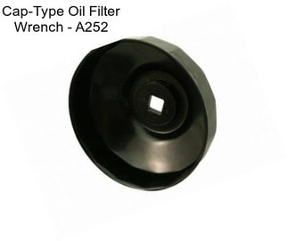 Cap-Type Oil Filter Wrench - A252