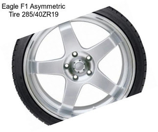 Eagle F1 Asymmetric Tire 285/40ZR19