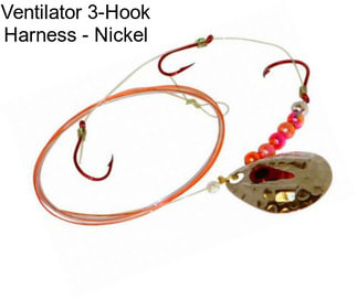Ventilator 3-Hook Harness - Nickel