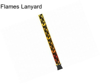 Flames Lanyard