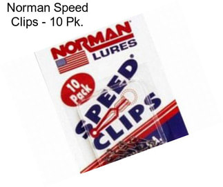 Norman Speed Clips - 10 Pk.