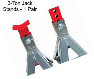 3-Ton Jack Stands - 1 Pair