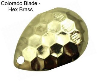 Colorado Blade - Hex Brass