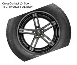 CrossContact LX Sport Tire 275/40R22 Y XL BSW