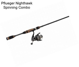 Pflueger Nighthawk Spinning Combo