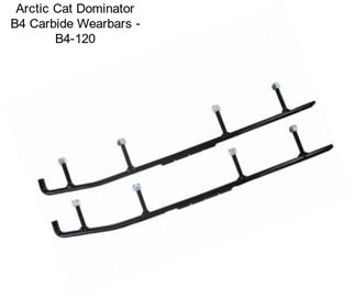 Arctic Cat Dominator B4 Carbide Wearbars - B4-120