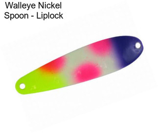 Walleye Nickel Spoon - Liplock