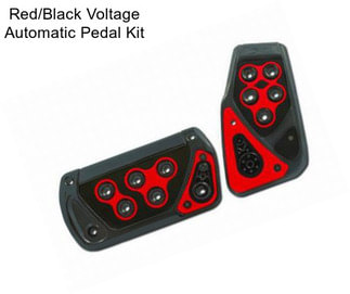 Red/Black Voltage Automatic Pedal Kit