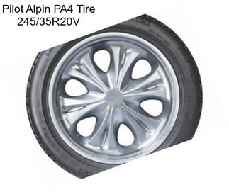 Pilot Alpin PA4 Tire 245/35R20V