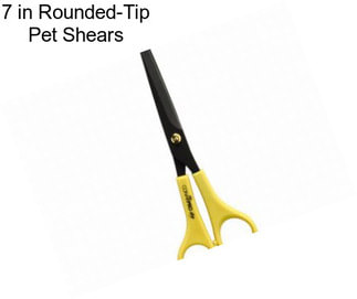 7 in Rounded-Tip Pet Shears