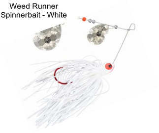 Weed Runner Spinnerbait - White