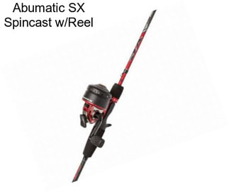 Abumatic SX Spincast w/Reel