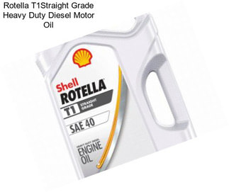 Rotella T1Straight Grade Heavy Duty Diesel Motor Oil