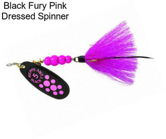 Black Fury Pink Dressed Spinner