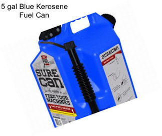 5 gal Blue Kerosene Fuel Can