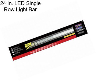 24 In. LED Single Row Light Bar