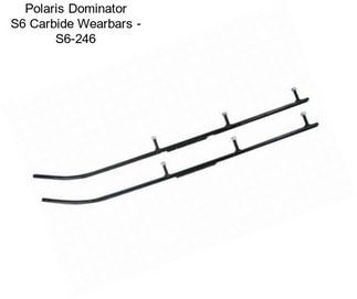 Polaris Dominator S6 Carbide Wearbars - S6-246