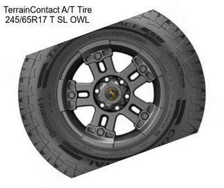 TerrainContact A/T Tire 245/65R17 T SL OWL