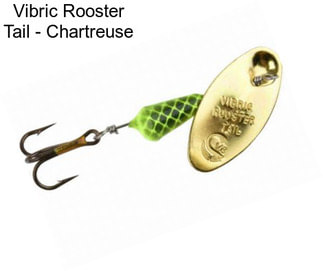 Vibric Rooster Tail - Chartreuse