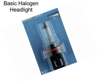 Basic Halogen Headlight