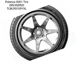 Potenza S001 Tire 295/35ZR20 TLBLRS105YXL