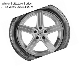 Winter Sottozero Series 2 Tire W240 265/40R20 V