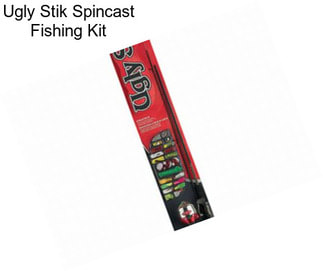 Ugly Stik Spincast Fishing Kit