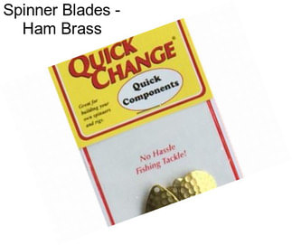 Spinner Blades - Ham Brass