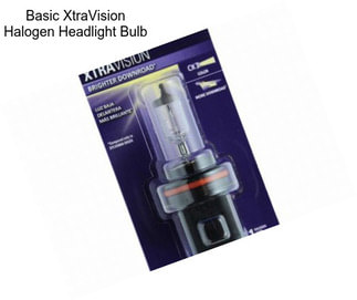 Basic XtraVision Halogen Headlight Bulb